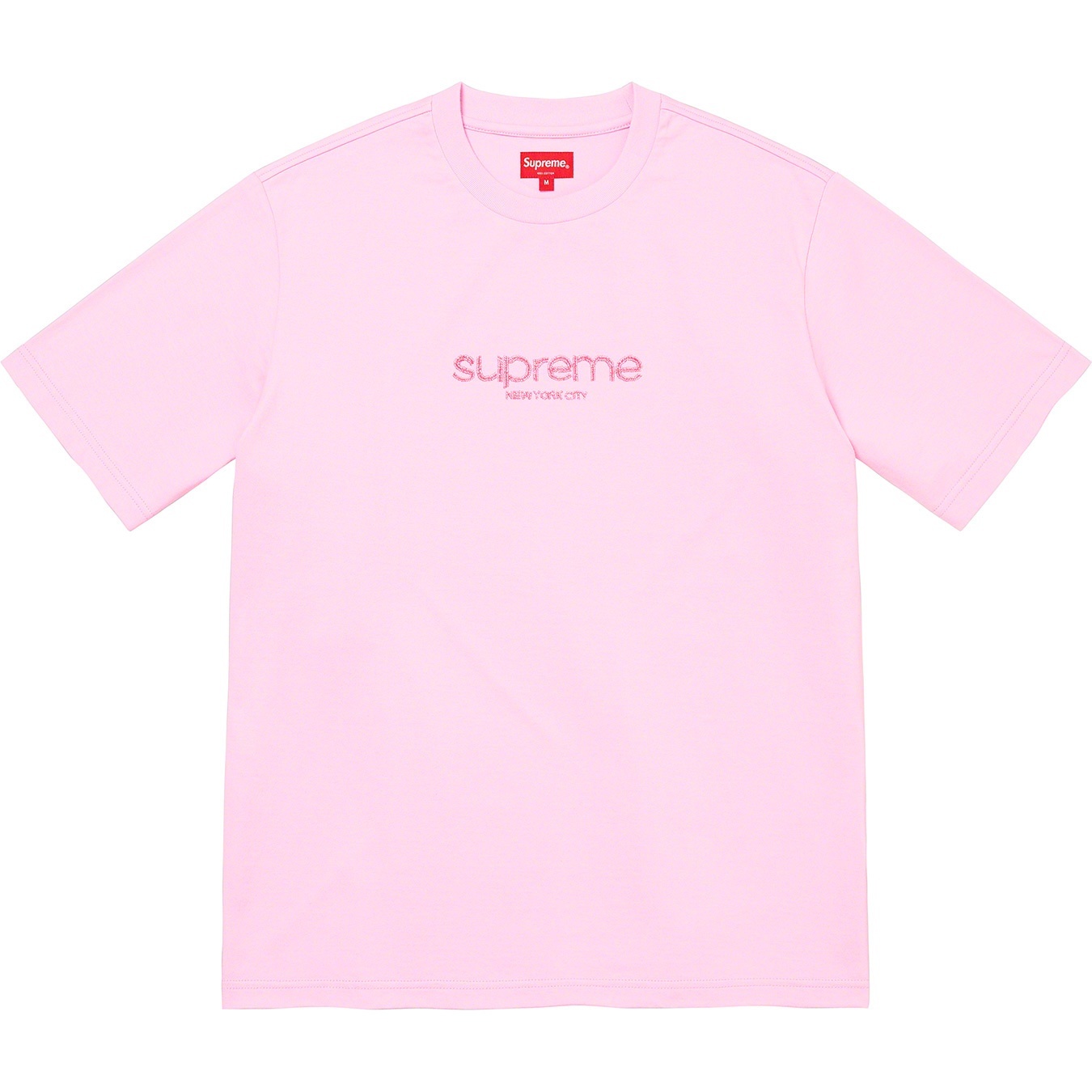 Beaded Logo S/S Top view 8